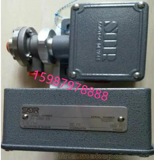索尔SOR压力开关