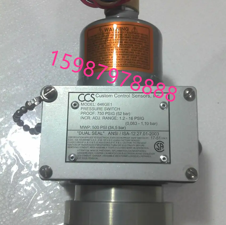 美国CCS压力开关